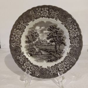 Vintage British Anchor Memory Lane Ironstone Bread Plate Made in England…